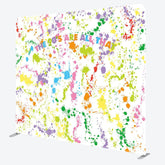 Aperturee - Aperturee Colorful The 90s Are All That Pillow Case Backdrop